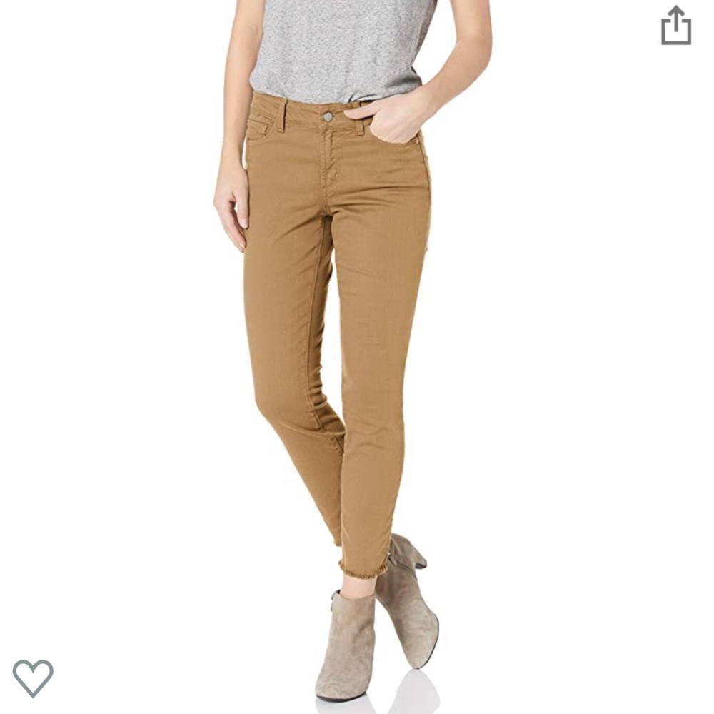 NYDJ Alina skinny ankle with raw hem